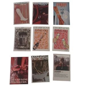 Taylor Swift Photo Cards LOMO Nevermore 2020 6” x 4” set of 9